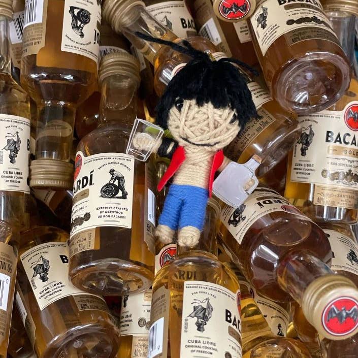 The H&H Group - Wholesale Keychain - Unisex - Boozy Dude - Watchover Voodoo Dolls - Keychain