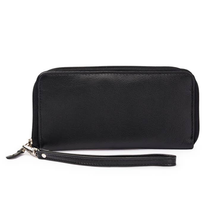 Hides - Wholesale Wallet - Women's - Leather Zip Around Wallet