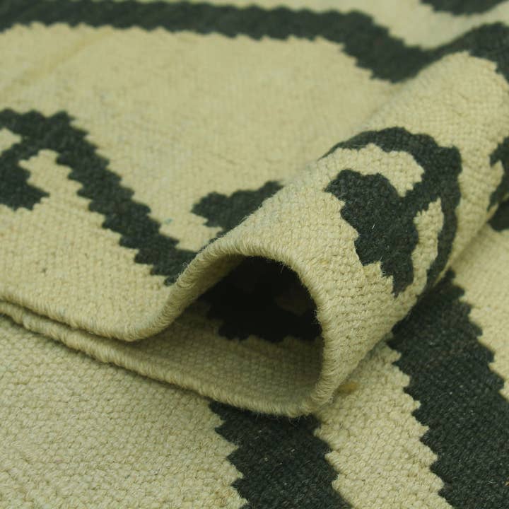 Noori Rug – wholesale Area rug – Sangat Blagdan Ivory/Black Rug, 6'7" x 9'6"3