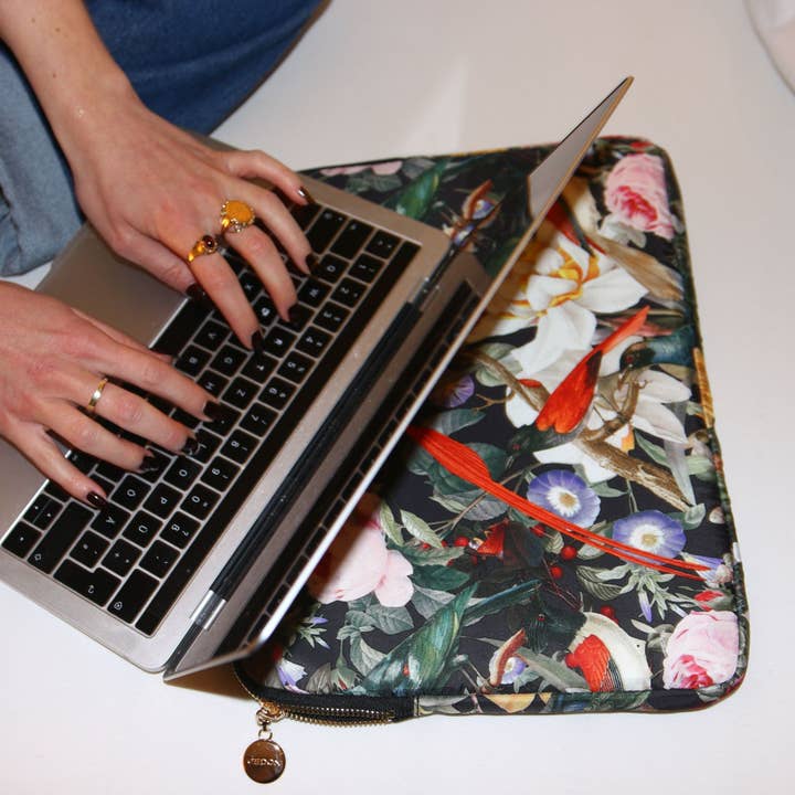 Eenvoudige Laptoptas Rode Vogeltjes voor wholesale door CEDON