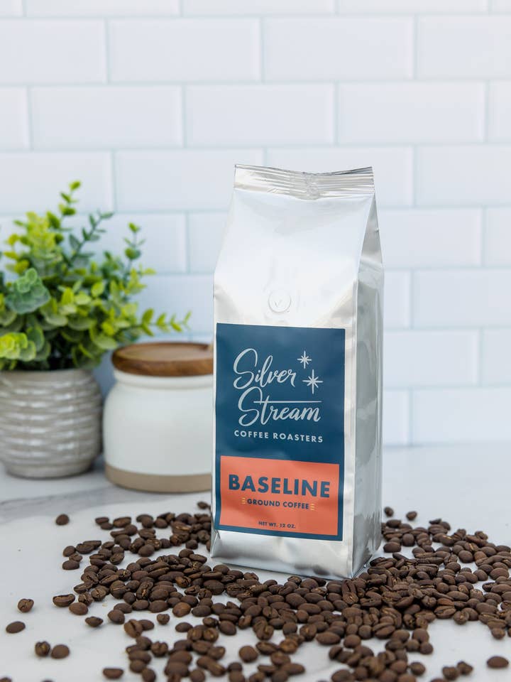 Baseline Blend - Medium Dark Roast - Everyday Coffee - 12 oz for wholesale by SilverStream Coffee Roasters