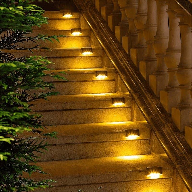 BRECK + FOX - Wholesale Outdoor/Lawn Light - Solar Waterproof Stair Lights3