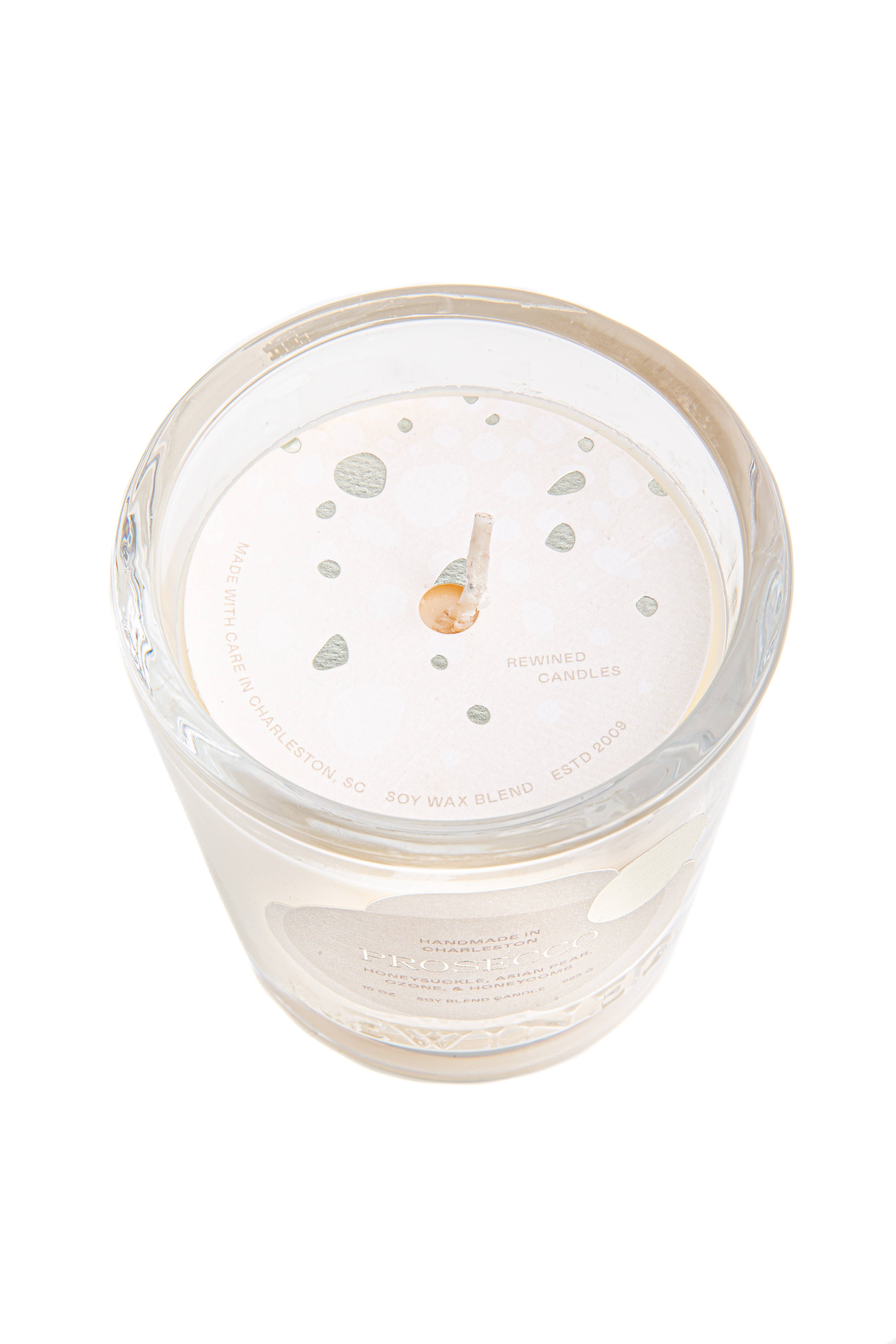 Rewined – wholesale Jar/filled candle – Rewined Prosecco Candle 10 oz5