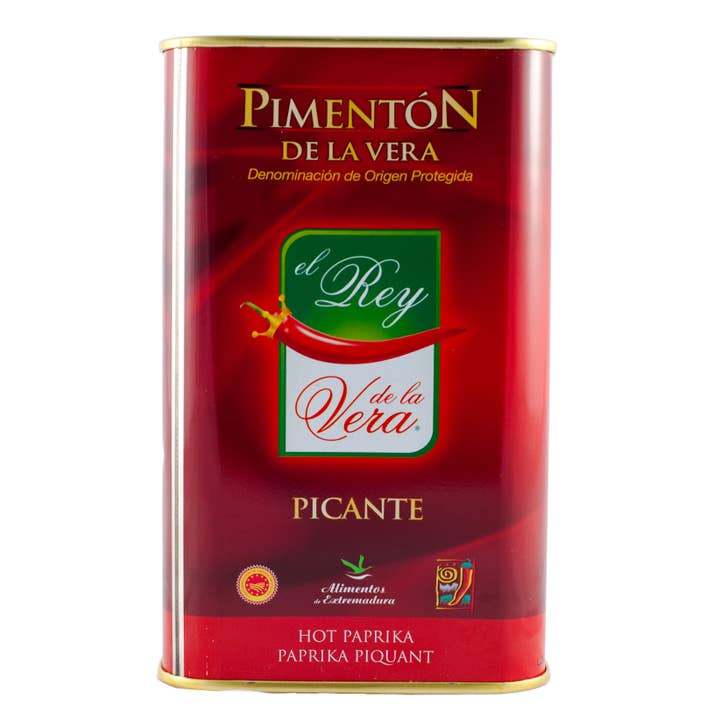 Rey de la Vera Hot Pimenton - Food Service 1.65lb Tin for wholesale by Matiz