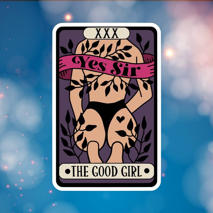 Fables and Fae - Wholesale Sticker - The Good Girl Tarot Card *choices* Sticker