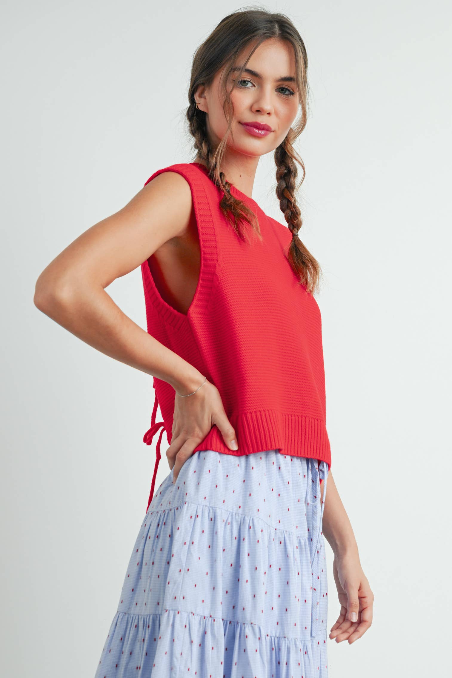 BUTTERMELON - Vente Haut en maille – femme - Haut en maille uni - BMW760052