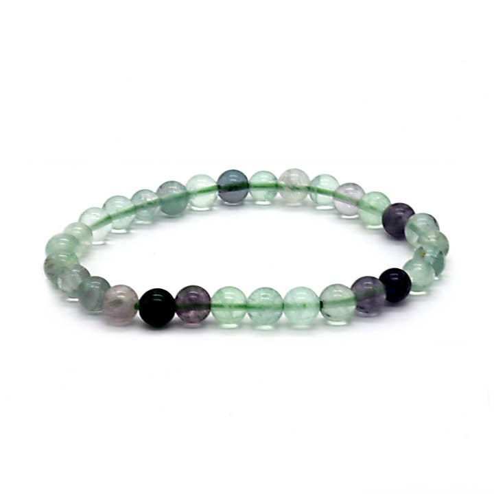 Designs by Deekay Inc. - Wholesale Beaded bracelet - Fluorite Bracelet (6mm)0