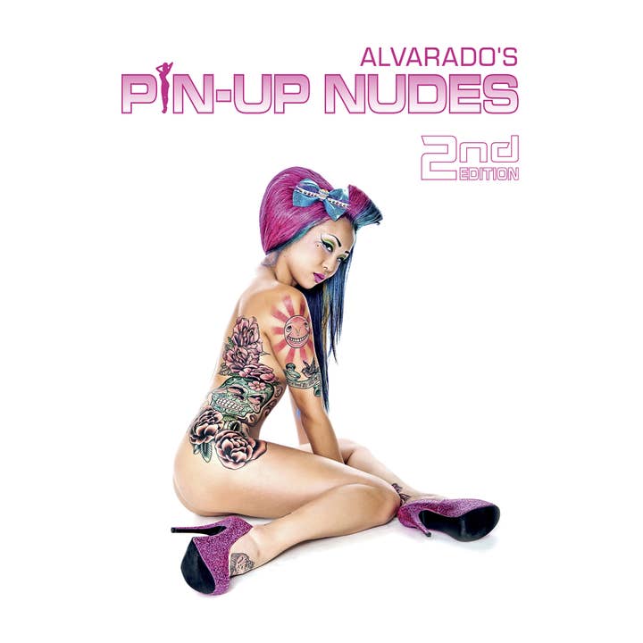 Schiffer Publishing - Venta al por mayor Display Book - Desnudos pin-up de Alvarado, 2ª edición