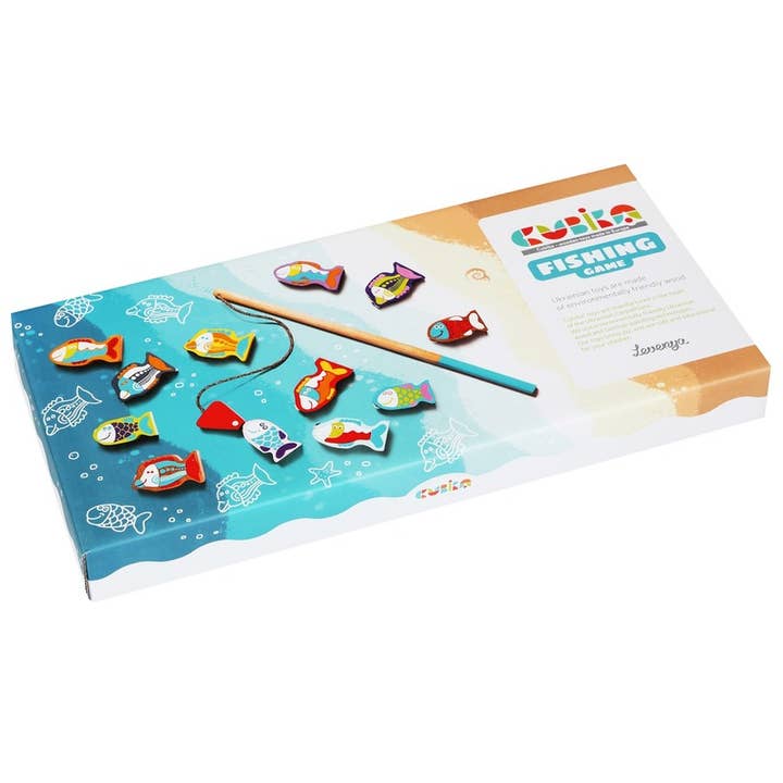 Wooden Toys - Venta al por mayor Juguete de madera - Niños - Juguete de pesca con imanes | Juguete de madera1