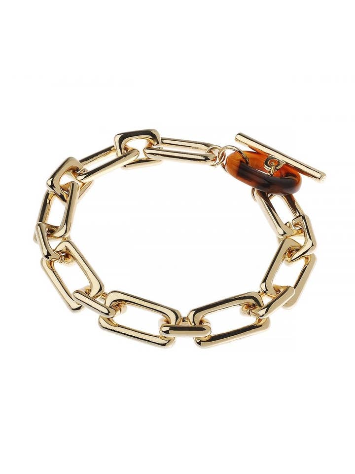 Schlankes Rechteck Fusion Link Armband für den Großhandel von Oceanic Jewellers - Majique London