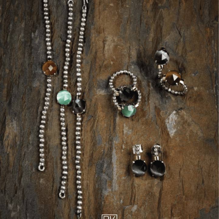 Anna Set - Ring + Earrings + Bracelet for wholesale by PEKAN JEWELLERY