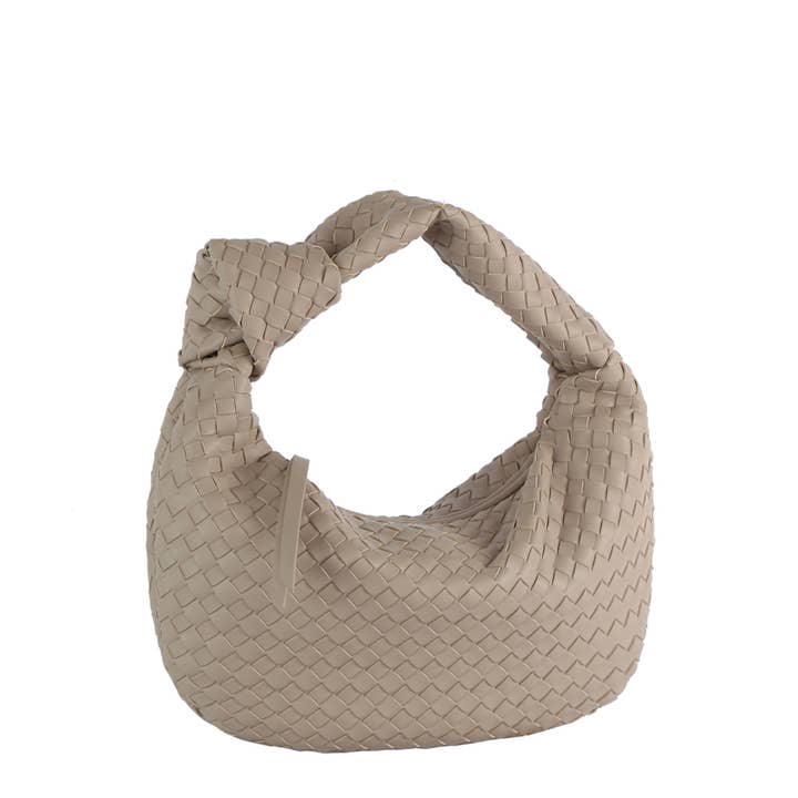 HR CORP – Bolsa de ombro – Mulher por atacado – Mala de Ombro Acolchoada com Alça de Nó para Mulher Ecostitch USA16