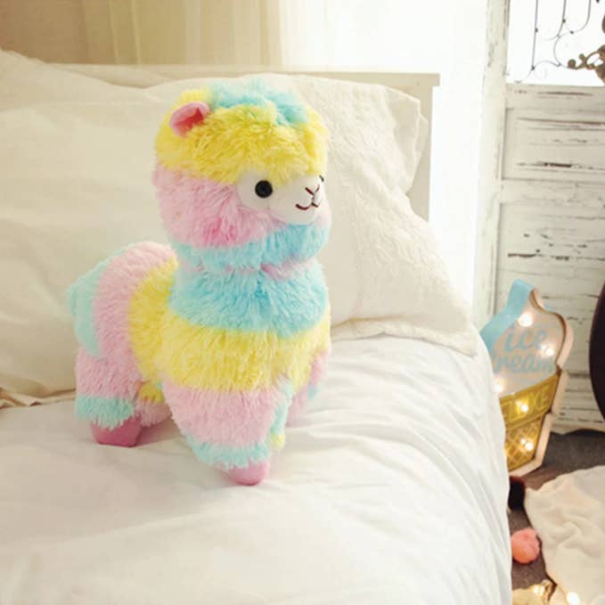 ToyalFriends - All Import Duties Covered! - Wholesale Stuffed/Plush Toy - Kids & Baby - 25cm Rainbow Alpaca Plush Toy1