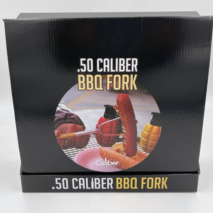 CALIBER GOURMET / CAMPCO - Wholesale Outdoor Grill Tools - 50 Caliber BBQ Fork Display Box of 123