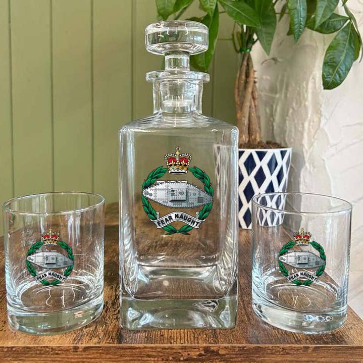 Königliches Panzerregiment - Dekanter für den Großhandel von Thecraftyblackdog