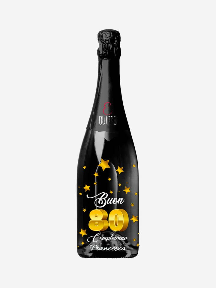 Italian Sparkling Wine personalized birthday 17 for wholesale by Gruppo Quinto Srls