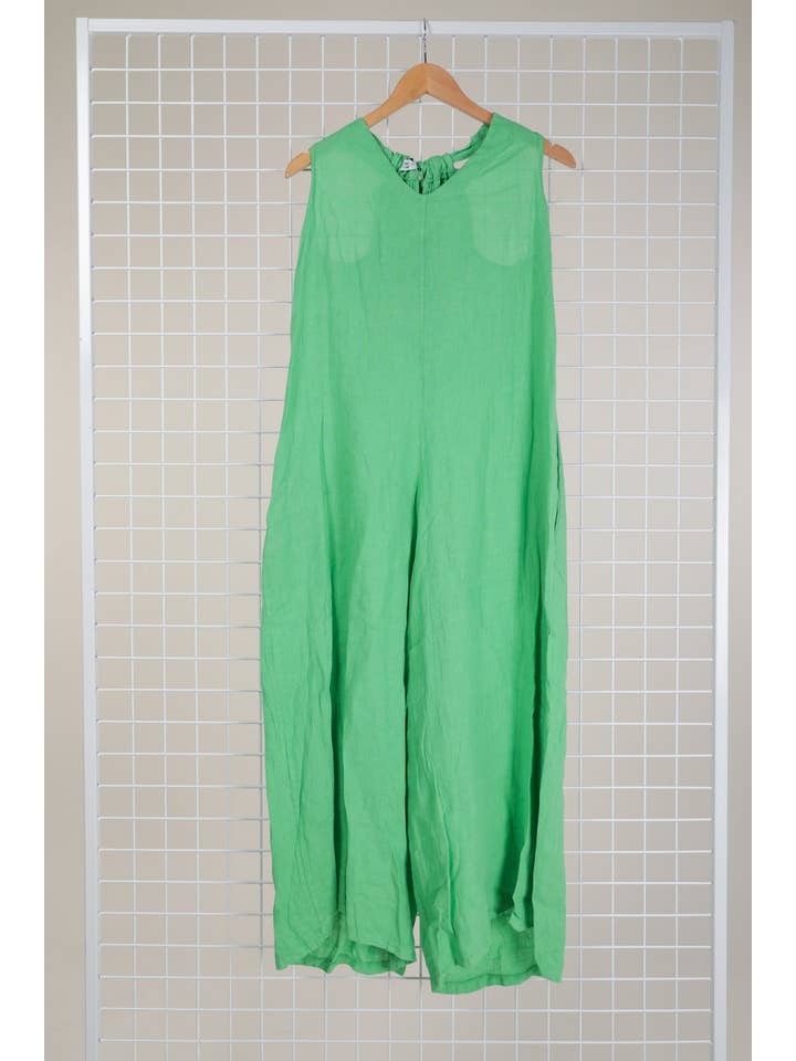 la maison des fibres naturelles - Wholesale Jumpsuit - Women's - Sleeveless jumpsuit in 100% linen 6201445