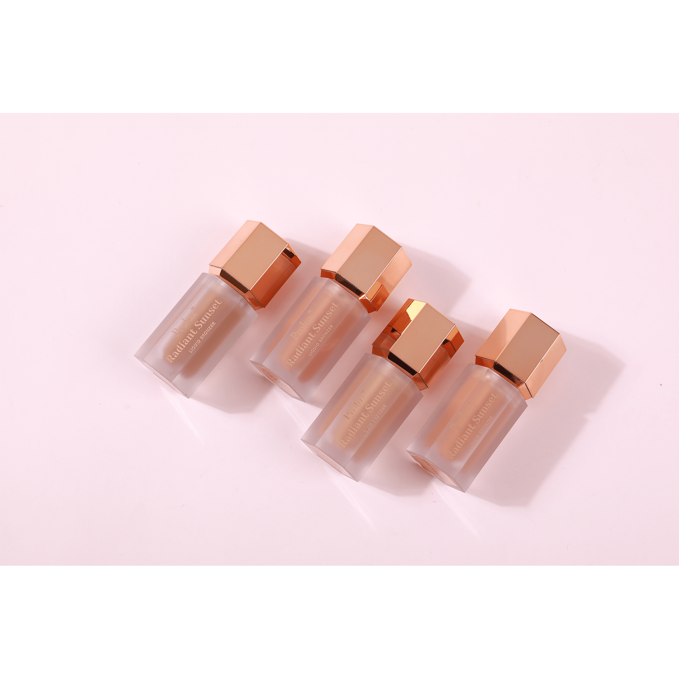 Strandschönheit + Honigpop + Karamelltraum + sonnengeküsster Glanz Radiant Sunset Flüssiger Bronzer für strahlenden Teint für den Großhandel auf Faire2