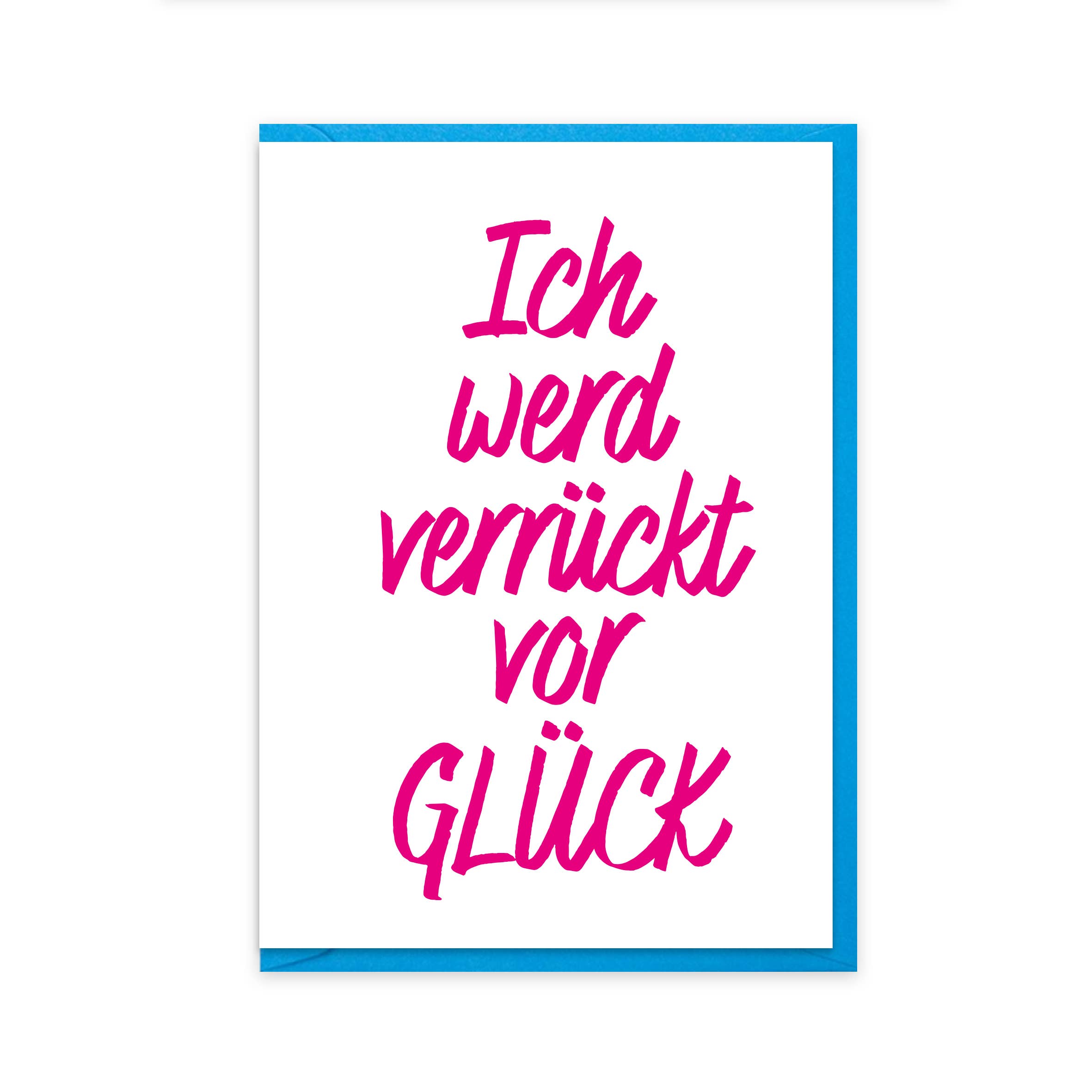 17;30 - Wholesale Everyday Greeting Card - Folding card "I'm going crazy with happiness" – Pure Euphoria (DIN A6, FSC)0