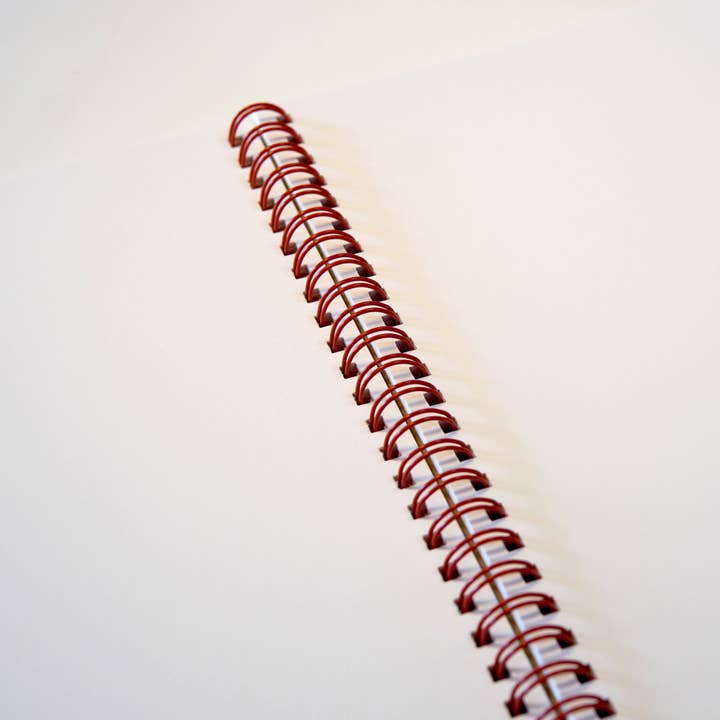 Odd Goose Stationery – wholesale Notebook – Big Heart Foil Printed Notebook3