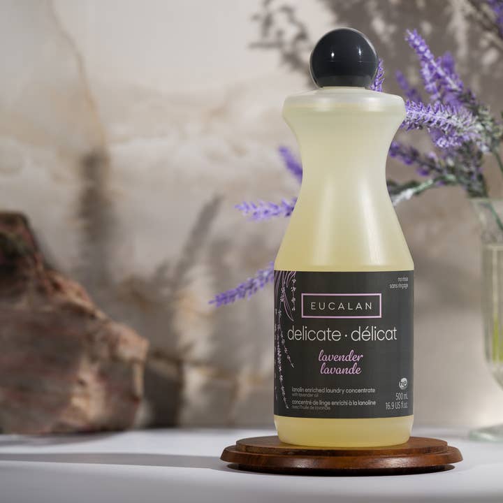 Lavender Delicate Wash for Woolens, Silks, & More 500mL for wholesale by Eucalan
