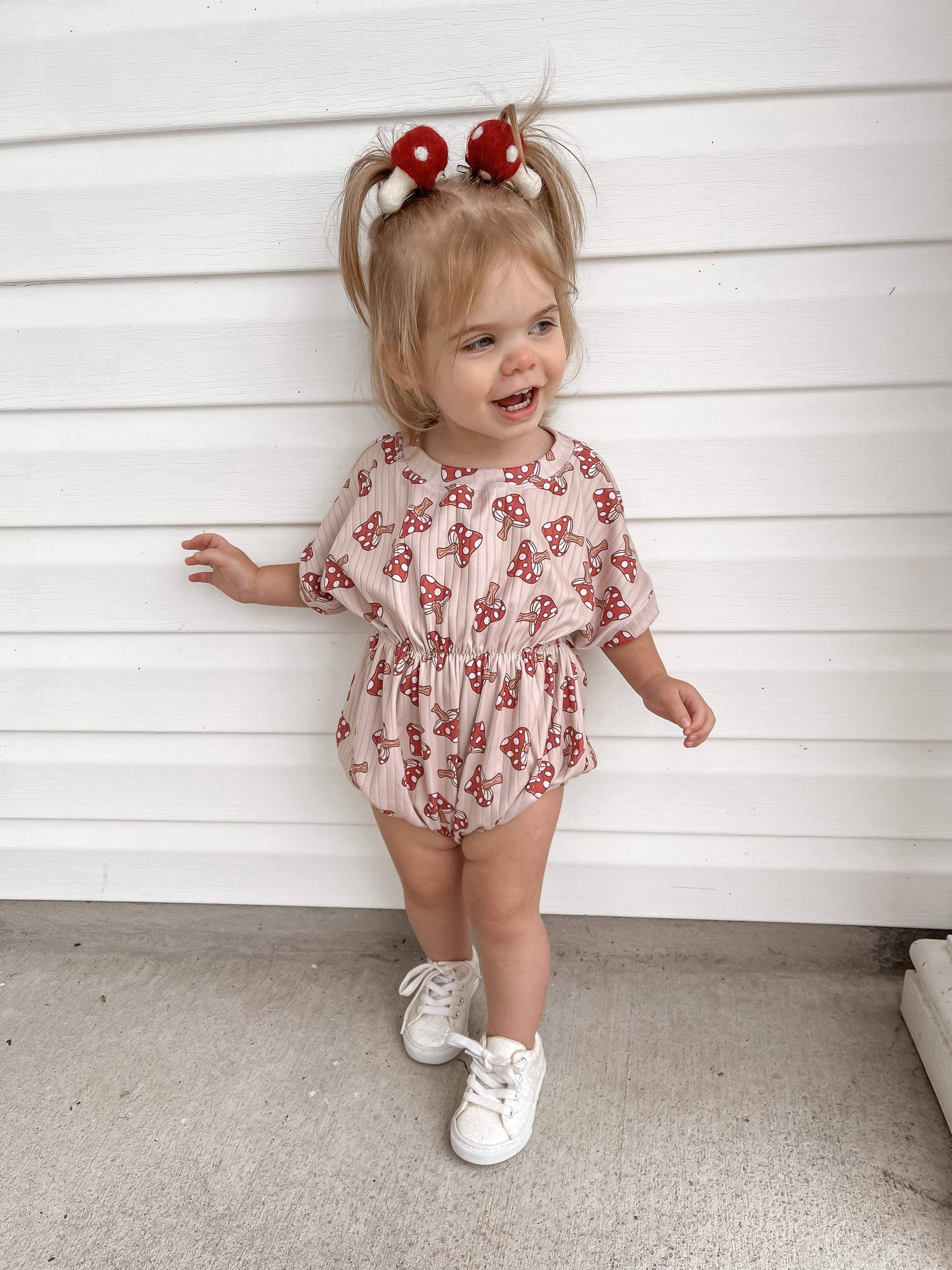 Made With Magic - Wholesale Haarclip - Kinderen - Paddestoelvormige vilten haarclips6