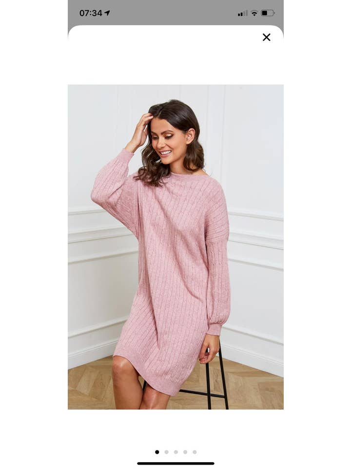 LÉA & LUC - Wholesale Dress - Women's - Sweater dress REF. 100540