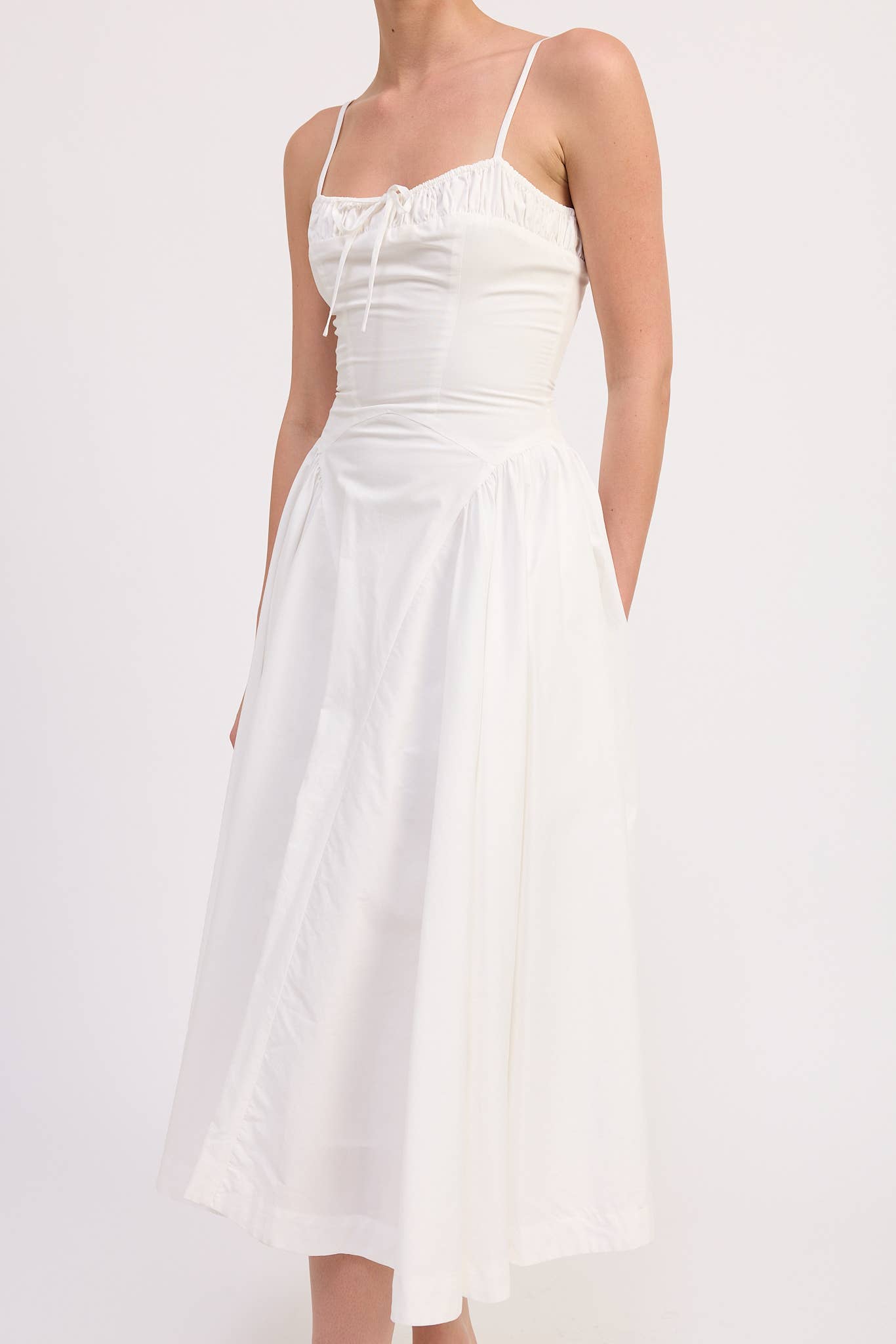 Emory Park - Wholesale Dress - Women's - CORSET BUSTIER MIDI A LINE DRESS2