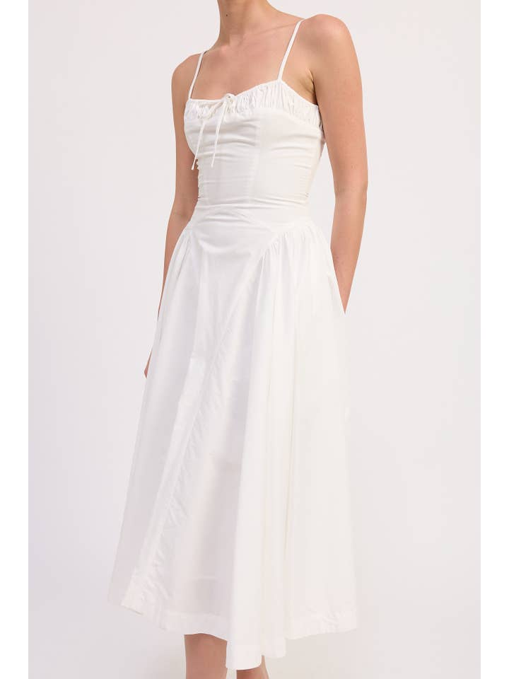 Emory Park - Wholesale Dress - Women's - CORSET BUSTIER MIDI A LINE DRESS2