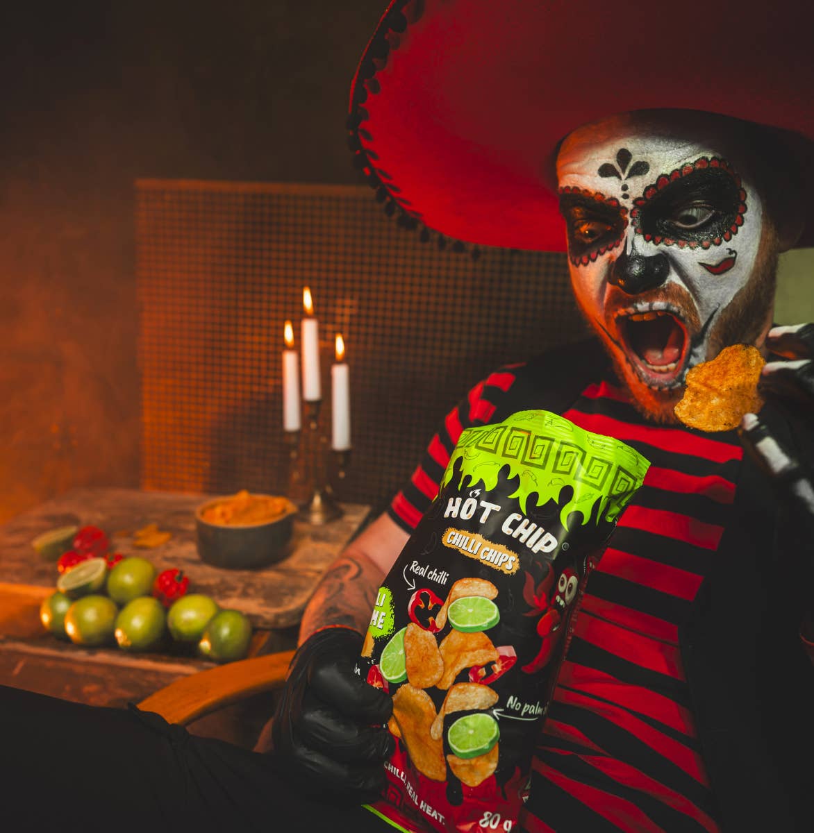 HOT-CHIP - Wholesale Chips - Chipsy Chilli & Lime 80g3