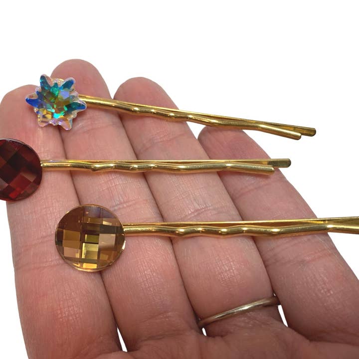 Camba Jewelry - Vendita all'ingrosso Forcine per capelli - Trii di forcine per capelli Swarovski