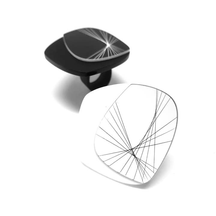 KRYSTYN MS acrylic ring METROPOLIS line for wholesale by ALEX+SVET