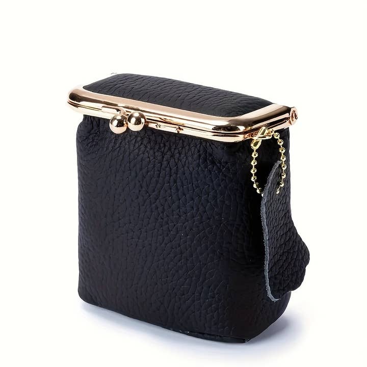 Vintage Genuine Leather Purses Travel Cosmetic Pouch for wholesale by NARWEY INC