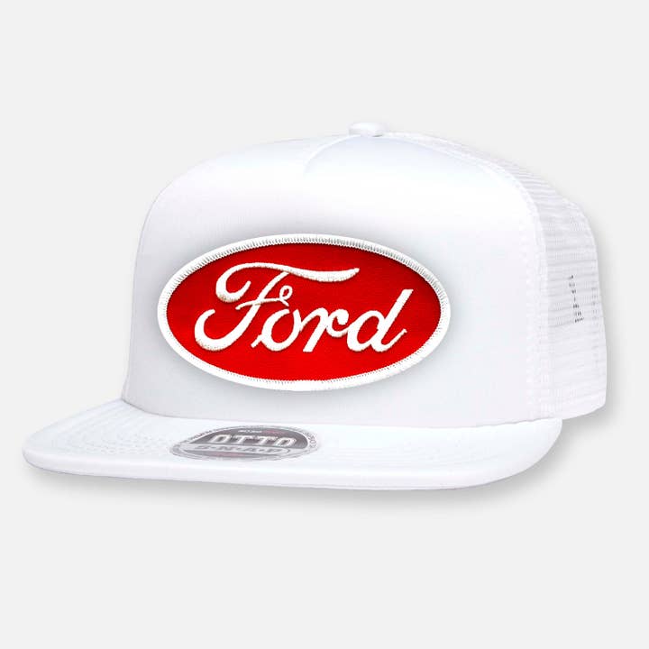 Webig Moto Company - Wholesale Trucker Hat - Men's - SHAGGIN WAGON FLAT BILL PATCH HAT5