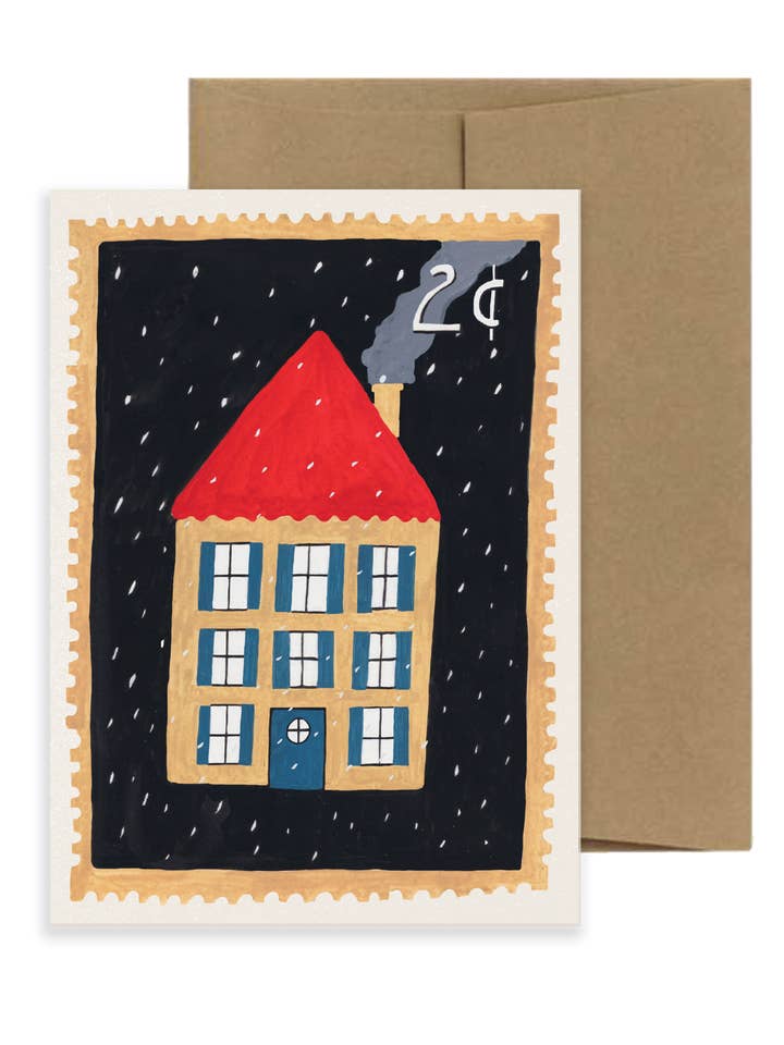 Hemkort - Vintage Stamp Series för wholesale av Isatopia