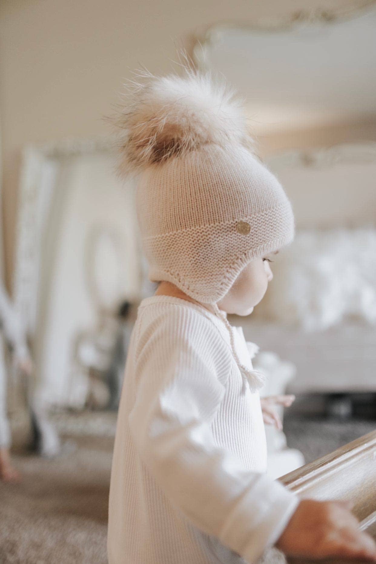Petite Maison Kids - Vendita all'ingrosso Berretto - Bambini - Cappello da aviatore in cashmere21