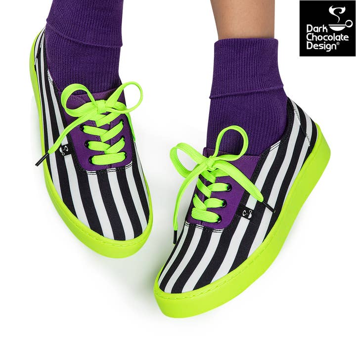 Popping Candy - Wholesale Lifestyle trainers – Women′s - Hot Chocolate Design - Ghost Beetle Sneakers2