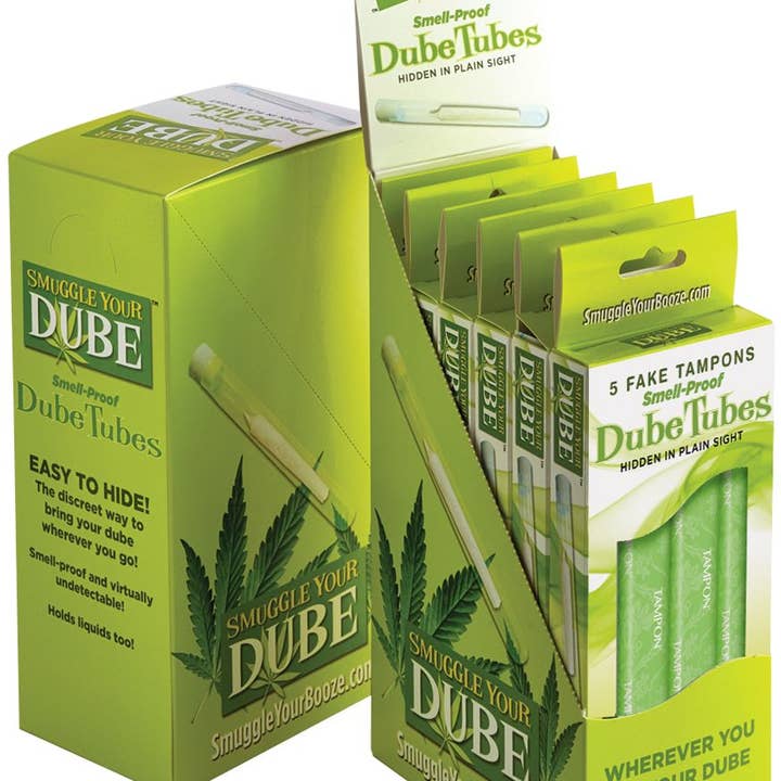 Smuggle Your Booze - Wholesale Retailer Display - Home & Living - Dube Tube POP Display & 6 Boxes Of Dube Tubes