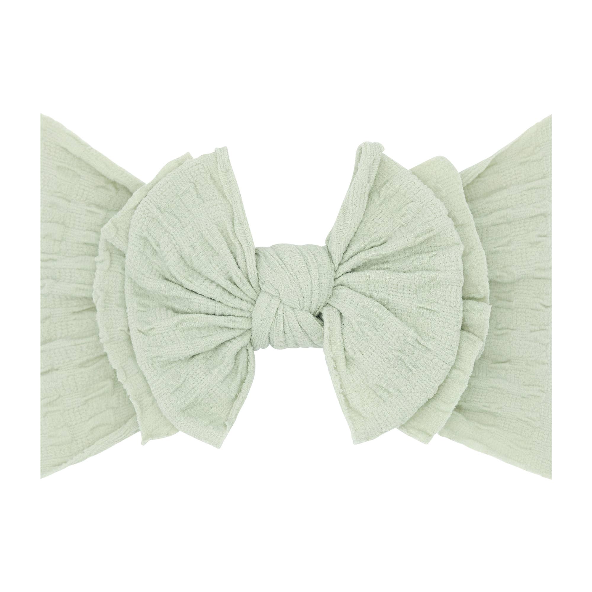 Baby Bling Bows – Engroshandel Hårsløjfe – Baby – Baby Bling® Waffle FAB® struktureret blød nylonbøjle3