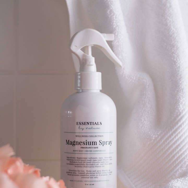 Essentials by Nature - Wholesale Pregnancy Massage Oil - Magnesium Spray - Pregnancy Safe2