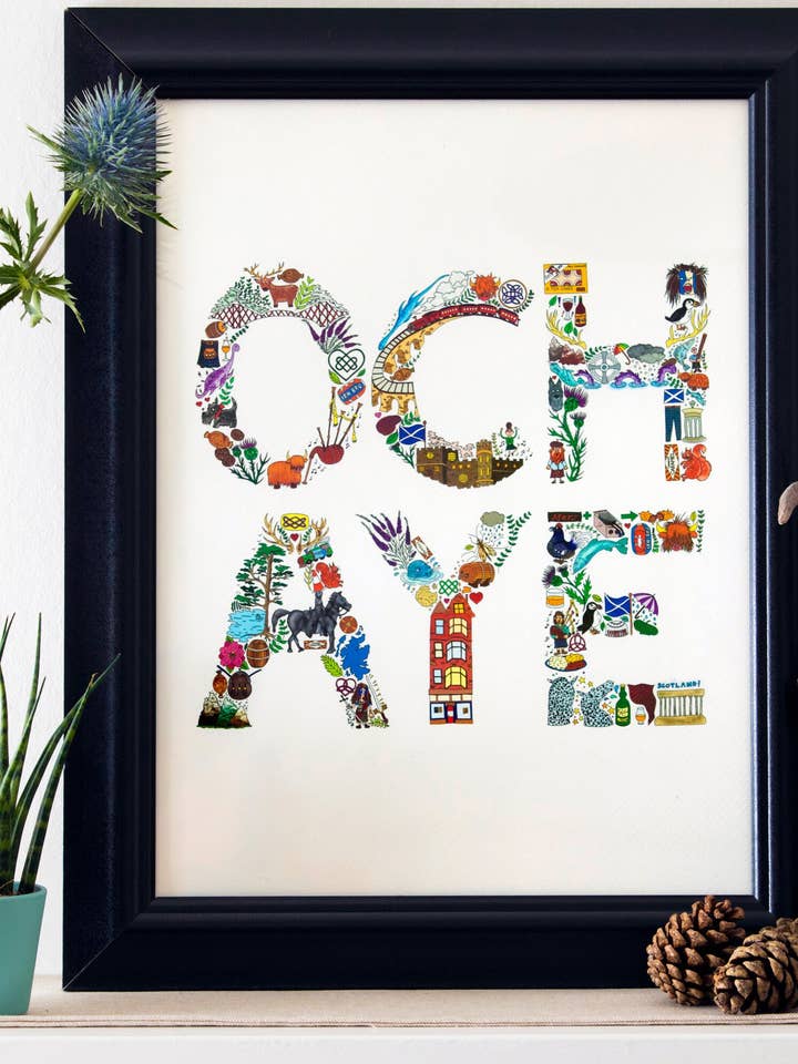 Print - Tirage d'art OCH AYE pour la vente par RatBeanKat