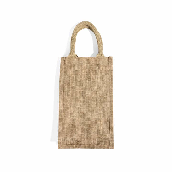 TBF - Wholesale Wine tote - TBF Jute Wine Bag - WJ75210