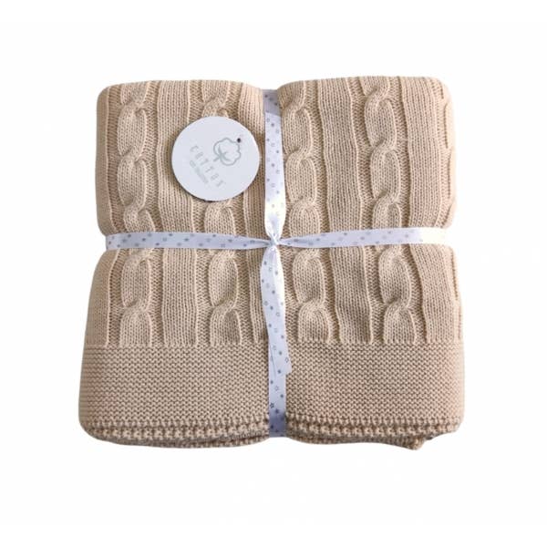 Cotton Socks - Vendita all'ingrosso Coperta - Bambini e neonati - Coperta per neonato a trecce REF:163 (Autunno/Inverno)2