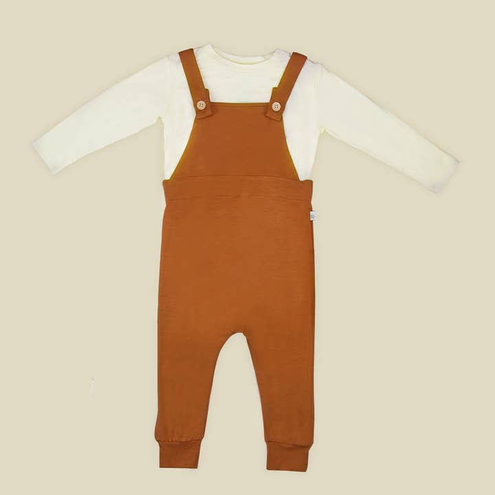 Conjunto Dungaree em Bamboo por atacado de Baby bamboo
