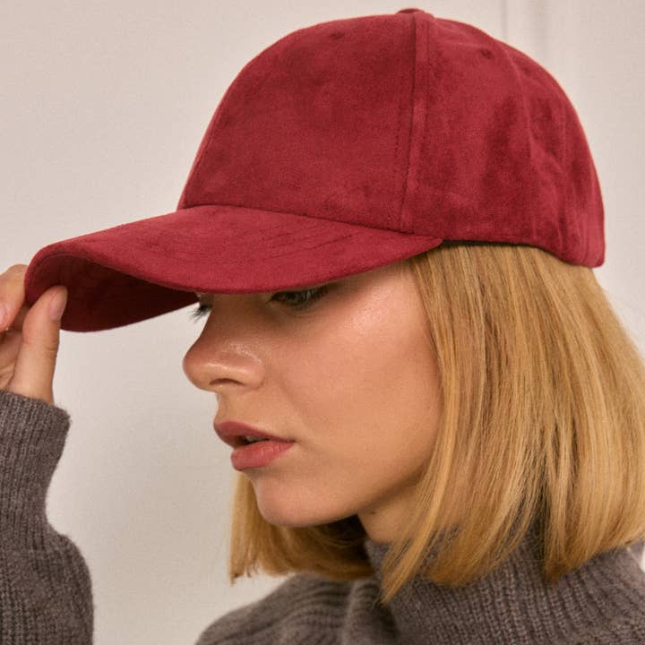 BYREN | ÉLINE L'ATELIER - Wholesale Baseball Cap - Women's - Suede cap MJ301HK4