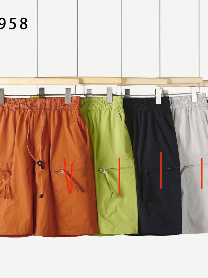 Utility Shorts - Orange for wholesale by Hipland