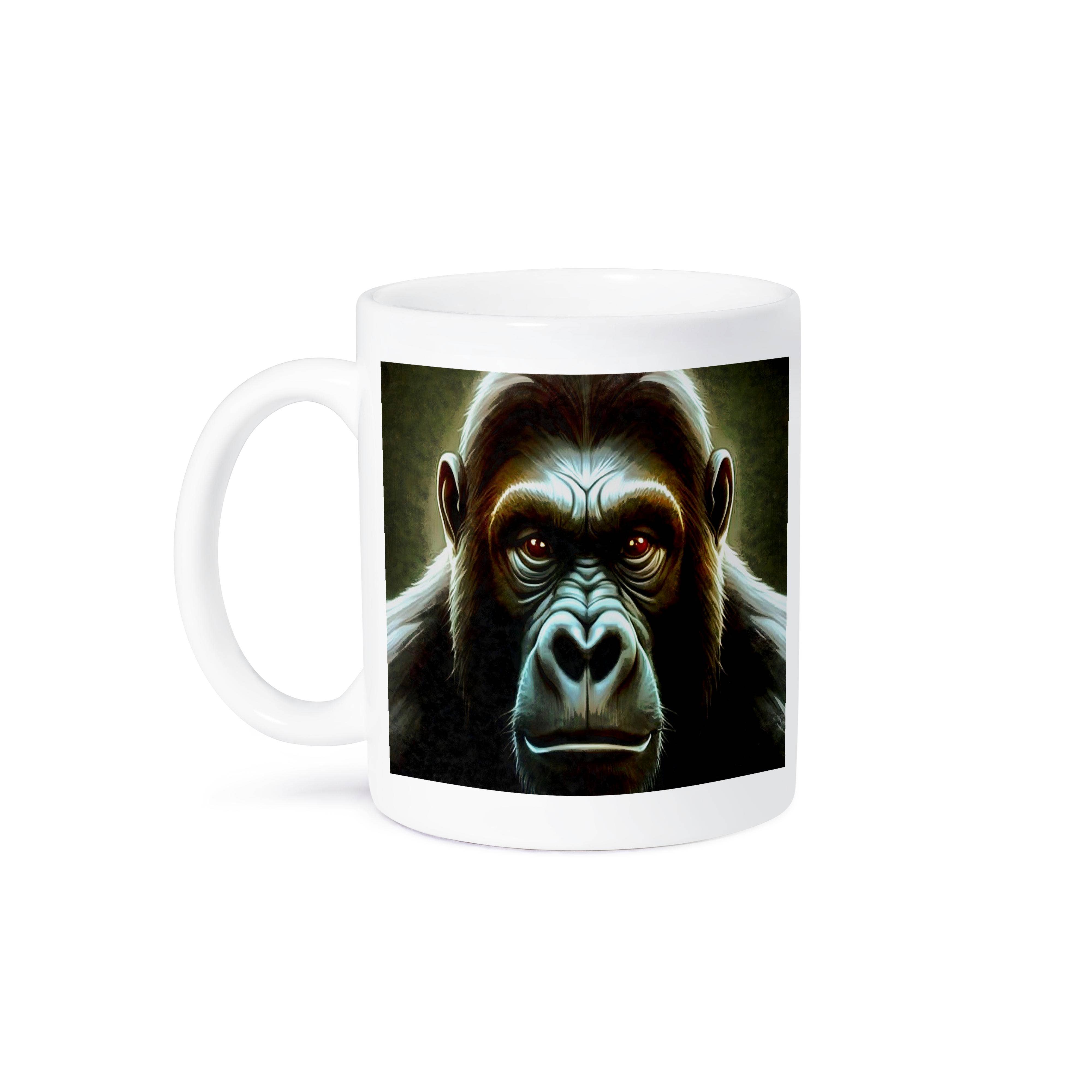 3dRose – wholesale Coffee mug – 3dRose, Ape Mountain Gorilla Fun Face Character Portrait, Mug8