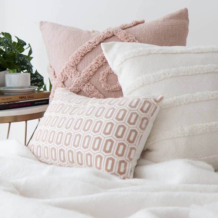 Rose Greer Tufted Shag Pillow Cover - Soft, Textured Decorative for wholesale on Faire
