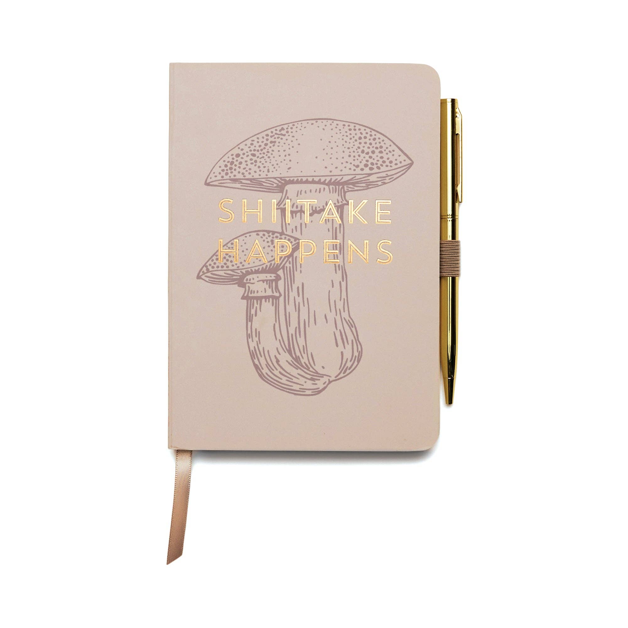 Designworks Collective – wholesale Notebook – Designworks Ink Vintage Sass Notebook+Pen - Shiitake Happens0