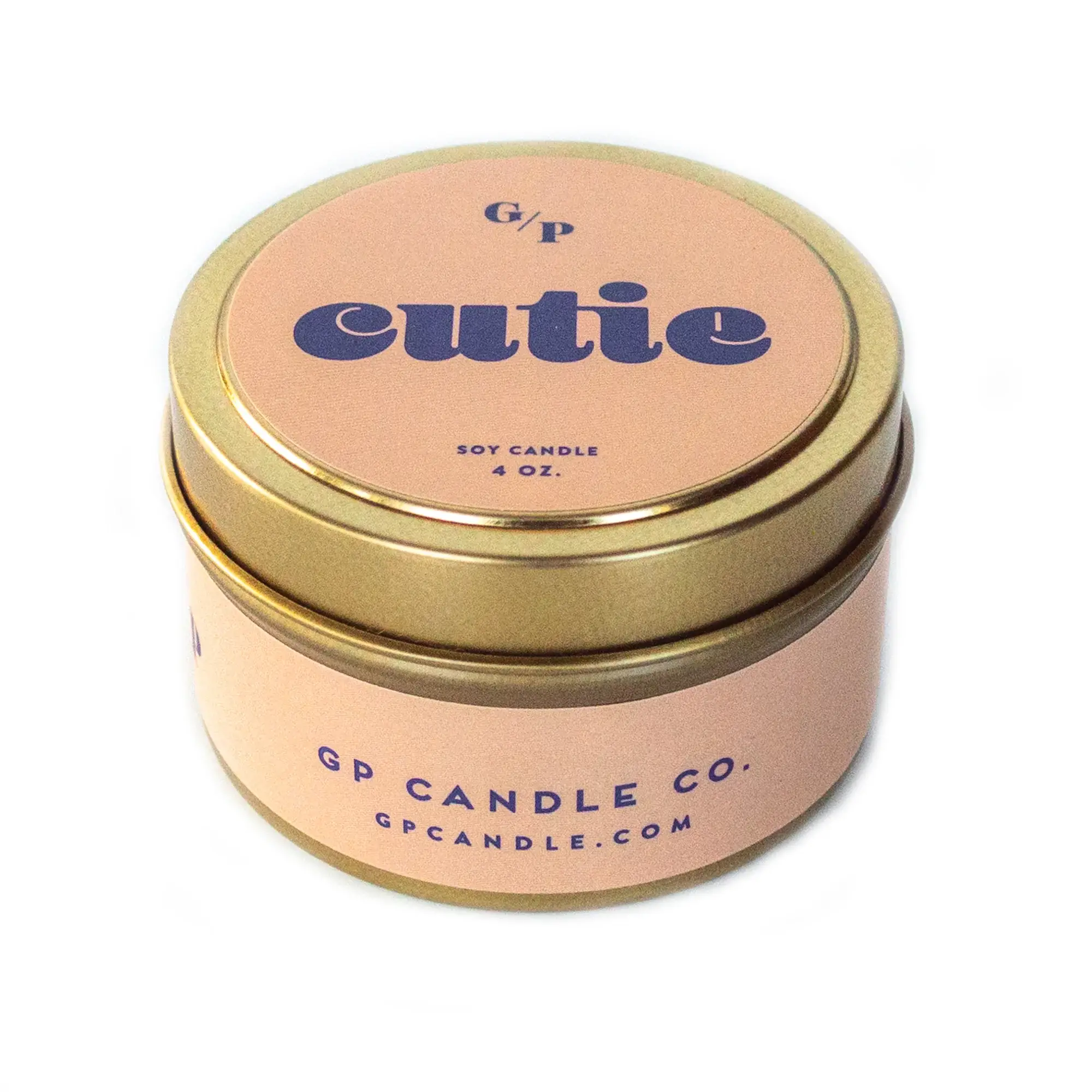 GP Candle Co. - Wholesale Travel Candles - Cutie Just Because 4 oz. Candle Tin1